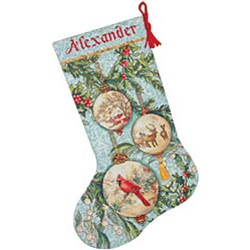 enchanted ornament stocking